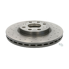 Disc frana Brake disc BREMBO Xtra 1pcs Drilled front  L/R outer diameter 257 mm thickness 22 mm FIAT GRANDE PUNTO PUNTO PUNTO EVO PUNTO EVO/HATCHBACK PUNTO/HATCHBACK 0.9-1.9D 10.03- BREMBO 09.5843.3X