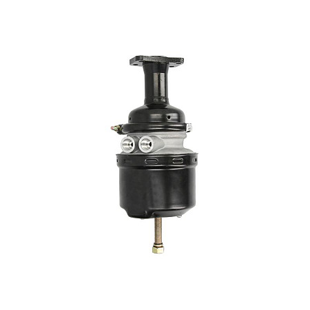 Cilindru de pretensionare Servomotor frana Spate 12/16 cursa: 53mm/53mm M22x15mm 175 pana cu tambur montarea butucului pe 4 gauri SBP 05-BCT12/16-WF02