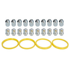 Trusa de montare a jantei de aliaj Fitting kit N 76x661 N M12x125 K19 CLOSED 1 kit / 4 wheels - B/N qty 20 MAK MAK 8000000486