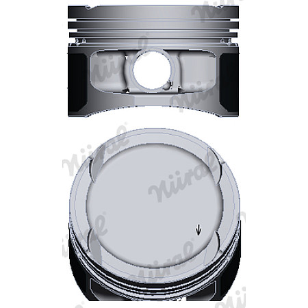 Piston 77 +05000 se potriveste SEAT CORDOBA IBIZA III SKODA FABIA PRAKTIK ROOMSTER VW POLO 12 1001 0308 NURAL 87 447807 00