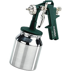 Pistoale pe aer si accesorii Pistol de vopsire pneumatic regulator sudura rezervor gravitational 1l METABO 6.01 576.00 0