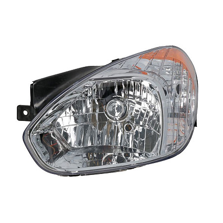 Far Lampa frontala Stanga H4 electric fara motoras culoare insert: cromat HYUNDAI ACCENT III TYC TYC 20-12590-35-2