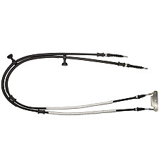 Cablu, frana de parcare Handbrake cable rear L/R 1630mm/1573mm OPEL VECTRA C VECTRA C GTS 1.6-3.2 04.02-01.09 ABE C7X010ABE