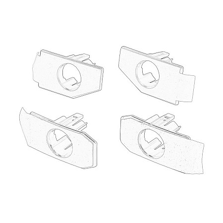 Suport, senzor asistenta parcare Parking sensor grip rear set 4 pcs. VW PASSAT ALLTRACK B8 PASSAT B8 CHHB-DUNA 08.14- OE VW 3G9 998 491A