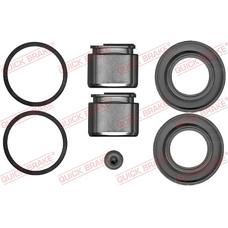 Kit reparare etrier Spate Dreapta/Stanga diametru piston: 35  OPEL ASTRA F CALIBRA A KADETT E OMEGA A VECTRA A VECTRA B SAAB 900 II 9-3 1.6-3.0 09.86-08.03 QUICK BRAKE QB114-5042