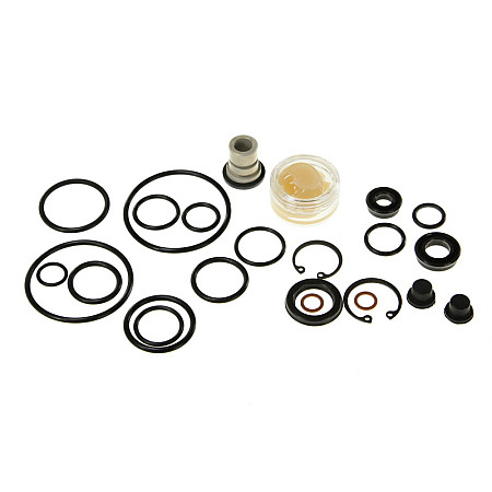 Set reparatie, supapa frana - frana de serviciu Kit de reparare a valvelor hidro-pneumatice potriveste: 470 015 xxx x pentru supape care lucreaza cu lichid de frana si ulei mineral WACH-MOT WT/WSK.41