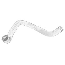 Radiator Furtun Tub Stream lower for the radiator FIAT DUCATO 2.3D 07.06- OE FIAT 1342722080
