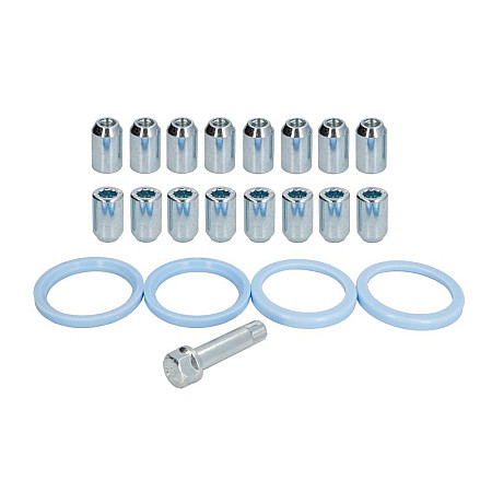 Trusa de montare a jantei de aliaj Fitting kit F 72x566 N STAR M12x15 + STAR TOOL K19 1 kit / 4 wheels - B/N qty 16 MAK MAK 8000000519