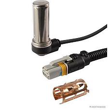 Senzor,turatie roata Senzor ABS Fata Stanga unghiular 2245mm 2pin soclu dreptunghiular MAN HOCL LIONS CITY TGL I TGM I HERTH+BUSS PARTI ELECTRICE 70660915