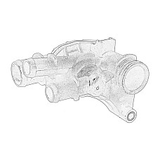 Termostat,lichid racire Termostat sistem racire 82C FORD C-MAX II FOCUS III GALAXY III GRAND C-MAX KUGA II MONDEO V S-MAX FORD USA ESCAPE FUSION 1.5 09.13- OE FORD 1890165