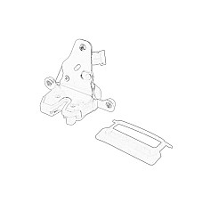 Incuietoare haion 5 usi blocare Fabia Combi OE SKODA 6Y9 827 501G209