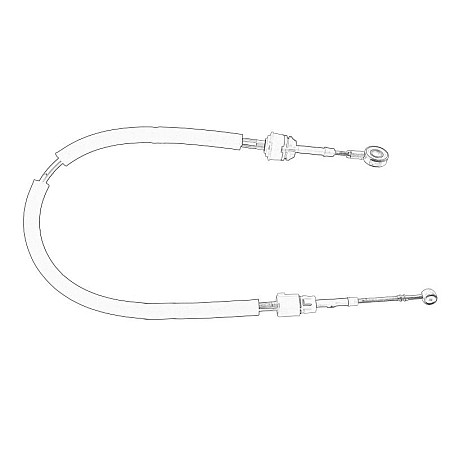 Cablu,transmisie manuala Gearshift level cable 1182mm ABARTH PUNTO ALFA ROMEO MITO FIAT PUNTO EVO 1.2-1.6D 07.08- OE FIAT 55231154