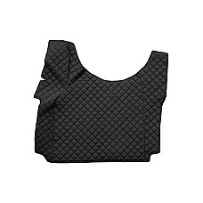 Covor compartiment picioare F-CORE pentru tunelul central tunel inalt cantitate in set 1 szt. material - piele matlasata eko culoare - negru RVI T 01.13- F-CORE F-CORE RH14 BLACK