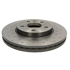 Disc frana Brake disc BREMBO Xtra 1pcs Drilled front  L/R outer diameter 276 mm thickness 26 mm CHEVROLET AVEO CRUZE OPEL ASTRA H ASTRA J ASTRA J GTC 1.2-2.0D 08.05- BREMBO 09.B355.1X