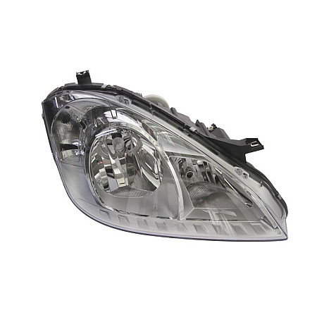 Far Lampa frontala Dreapta H7/H7 pneumatic culoare insert: cromat MERCEDES A W169 09.04-06.12 TYC TYC 20-11931-05-2