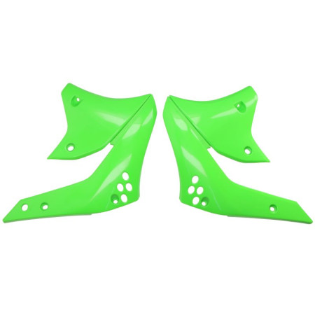 Kituri de plastic Radiator covers colour Green KAWASAKI KX 250 2006-2008 CEMOTO 8426200007 CEM