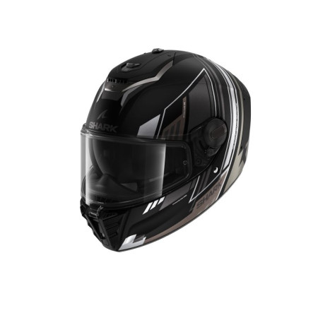 Cati integrale Casca casca cu fata intreaga SHARK SPARTAN RS BYHRON MAT culoare gri/matt/negru marime M SHARK HE8111E-KAU-M