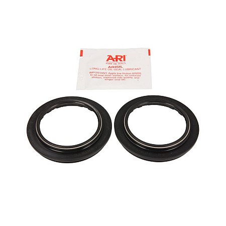 Etansare praf suspensie fata Front suspension anti-dust gaskets 45x583/623x45/11 type: Y-9 quantity per packaging: 2pcs BETA RR BMW F G HP2 R CAGIVA CANYON ELEFANT GRAN CANYON NAVIGATOR 50-1731 1985-2016 ARIETE ARI.081
