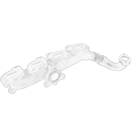 Galerie, sistem de esapament Exhaust manifold OPEL ASTRA J ASTRA J GTC ASTRA K INSIGNIA A INSIGNIA A COUNTRY INSIGNIA B INSIGNIA B GRAND SPORT MERIVA B MOKKA / MOKKA X ZAFIRA C 1.6D 02.13- OE OPEL 55491381