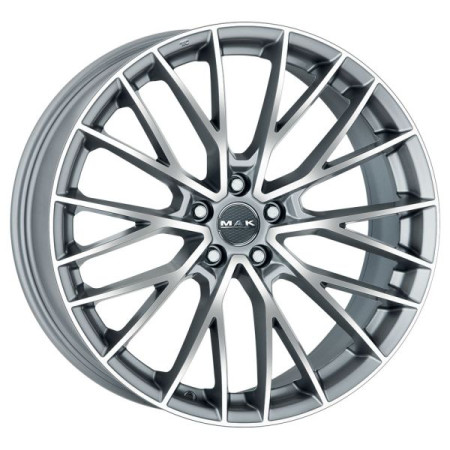 Janta aliaj PKW Verificati kit-ul de montare al jantei 85x19 5x120 CH 726 ET: 30 Janta aluminiu  BMW 1 E81 1 E82 1 E87 1 E88 1 F20 12.78- MAK Speciale Faa oglinzii din grafit MAK F8590ECHM30I2BX