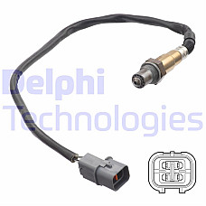 Sonda lambda 546mm  CHEVROLET EPICA HYUNDAI I20 I I20 II KIA PICANTO II RIO III NISSAN X-TRAIL I SUZUKI GRAND VITARA II 1.2-2.2D 06.01- DELPHI ES21297-12B1