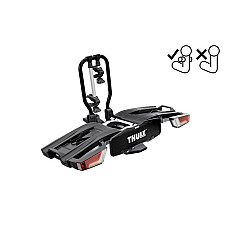 Suport bicicleta, Suport ambreiaj Tow bar bike carrier / Bike holders Thule EasyFold XT F type: platform Black bike mounting: for wheels and frame no. of bicycles: 2 fits towbar fix4bike 13-pin THULE THU 965500