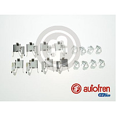Set accesorii, placute frana Kit montare placute frana Fata MAZDA 6 TOYOTA AURIS MIRAI PRIUS PLUS RAV 4 III RAV 4 IV URBAN CRUISER VERSO S YARIS 1.0-Electric 08.05- AUTOFREN SEINSA D4-2869A