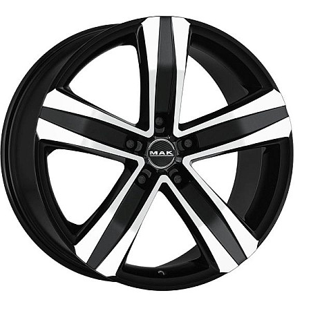 Janta aliaj PKW Verificati kit-ul de montare al jantei 7x17 5x160 CH 651 ET: 60 Janta aluminiu  FORD TOURNEO CUSTOM V362 TRANSIT TRANSIT CONNECT 01.00- MAK Stone5 3 Oglinda neagra MAK F70705T3BM60TGX