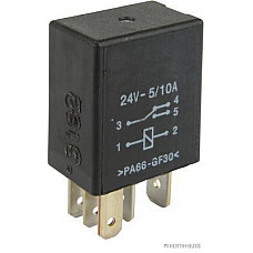 Releul curentului de lucru GP relay 24V 5/10A number of connections: 5 HERTH+BUSS PARTI ELECTRICE 75613176