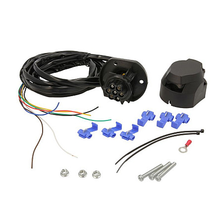 Parte electrica carlig tractare remorcare Set electric de sistem de remorcare numar pini: 7 lungime: 1900mm universal IVECO DAILY III DAILY IV MERCEDES SPRINTER 2-T B901 B902 SPRINTER 3-T B903 10.80- ACPS-ORIS ORIS010-178