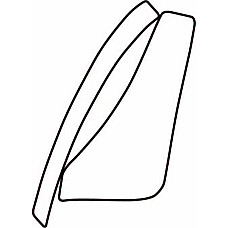 Autoclant protectie caroserie Eticheta de pentru aripa spate R Culoare folie transparenta 3M PPF 40 Auto ajustabil fits TOYOTA VERSO 0409 BLIC 2000 00 8117012P