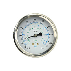 Unelte pentru intretinerea sistemului de  A/C TEXA manometru niskiego cisNUnia LP- 1/15 bar -seria 6xx si 710R TEXA TEX 74350113