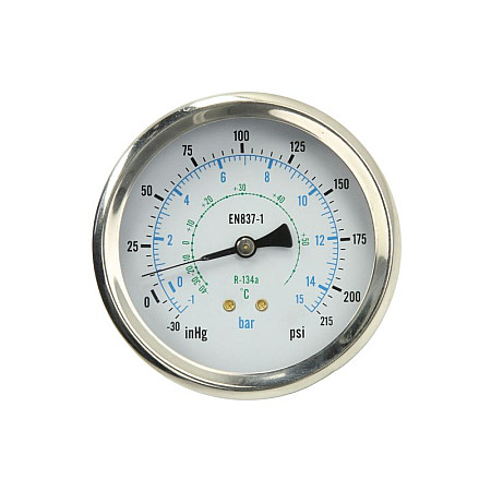 Unelte pentru intretinerea sistemului de  A/C TEXA manometru niskiego cisNUnia LP- 1/15 bar -seria 6xx si 710R TEXA TEX 74350113