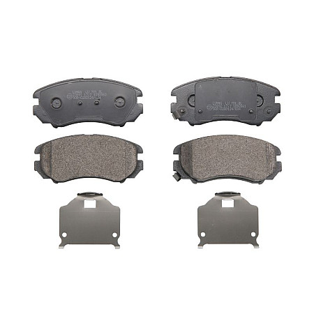 Set placute de frana Fata cu suplimente HYUNDAI COUPE II ELANTRA III ELANTRA IV SONATA IV SONATA V TIBURON TUCSON KIA MAGENTIS SPORTAGE II 1.6-2.7 01.01- BRECK 23891 00 701 10
