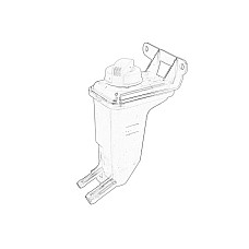 Rezervor, ulei hidraulic servo-directie 8E0 422 371B servodirectie rezervor Audi A4 8E2/8E5/8EC/8ED OE VW 8E0 422 371B