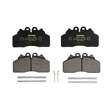 Set placute de frana Fata BREMBO numar WVA: 29256 FORD COURIER IVECO EUROCARGO I-III EUROCARGO V MAGIRUS F4AE0481A-JKKC 07.97- TEXTAR 29256 270 1 4 T3018