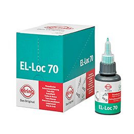 Solutie asigurat suruburi-Loctite Agent de protectie a firelor greu de demontat 10ml verde -55/180C dimensiune filet: M20 greu de demontat ELRING EL700521