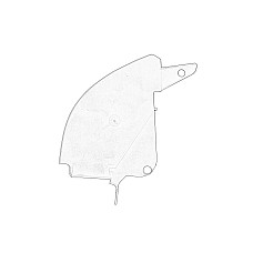 Deviator aer Suportul deflectorului de vint al cabinei soferului OE M.A.N. 81.62440.0050