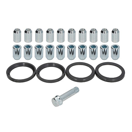 Trusa de montare a jantei de aliaj Fitting kit I 72x561 N STAR M12x15 + STAR TOOL K19 1 kit / 4 wheels - B/N qty 16 MAK MAK 8000000327