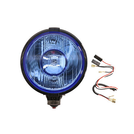 Far Universal headlamp L/R long-range H3/T4W 12/24V diameter 190mm blue plastic neagra position lights without bulb WESEM 0668.43520.01