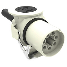 Stecher Mufa de metalica numar pini: 7 forma mufa: rotund pentru ridicare electrica JAEGER 241114EJ