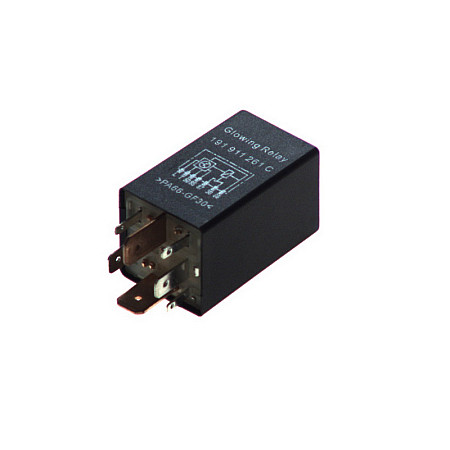 Unitate de control,bujii incandescente Controler / releu al dopurilor incandescente VW GOLF I GOLF III JETTA II LT 28-35 I LT 40-55 I PASSAT B1 PASSAT B2 TRANSPORTER IV 1.5D-2.4D 02.77-04.03 4MAX 0608-02-0002P