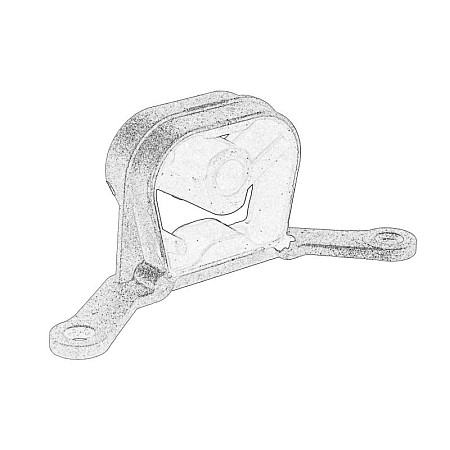 Suport, sistem de esapament Exhaust system hanger DS DS 3 DS 4 DS 5 CITROEN BERLINGO BERLINGO MULTISPACE BERLINGO/MINIVAN C2 C3 AIRCROSS II C3 I C3 II C3 III C3 PICASSO C4 C4 CACTUS 1.2-2.0D 11.03- OE PEUGEOT 9809803880