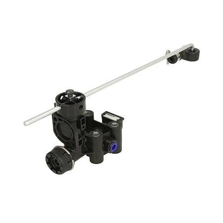 Boc supape, suspensie pneumatica Supapa de reglare a inaltimii cu conectori PUSH-IN din materiale plastice WABCO 464 006 500 0