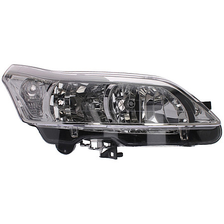 Far Lampa frontala Dreapta H1/H7 electric cu motor culoare insert: negru/cromat CITROEN C4 C4 I TYC TYC 20-0663-15-2