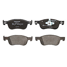 Set placute de frana Fata FORD FIESTA VII 1.0-1.5D 05.17- DELPHI LP3365