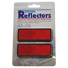 Reflectors OXFORD colour red 2 pcs OXFORD OX804