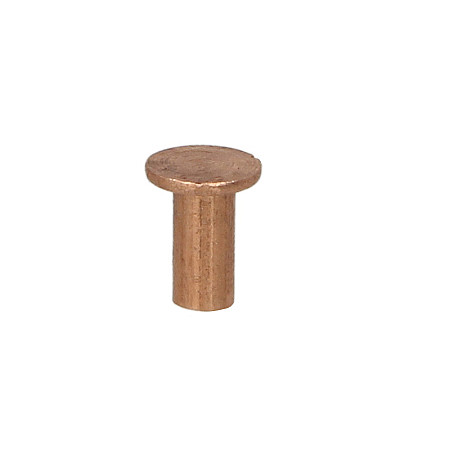 Nit, material frictiune saboti frana Nituirea captusirii frinei 5mmx12mm opak. 100szt. tub de cupru RIVET 1005-12MI