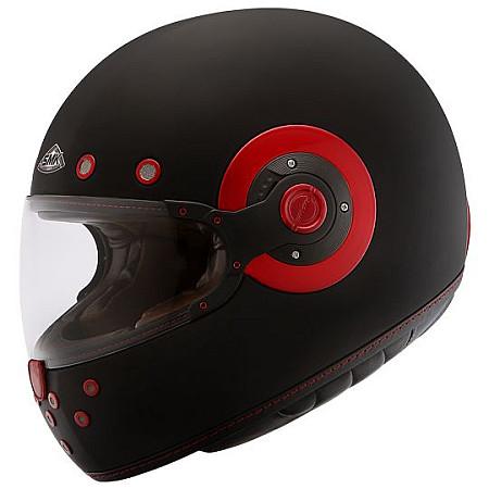 Cati integrale Helmet full-face helmet SMK RETRO MATT BLACK MA230 colour neagra/matt size XS unisex previous name of helmet Eldorado SMK SMK0112/18/MA230/XS