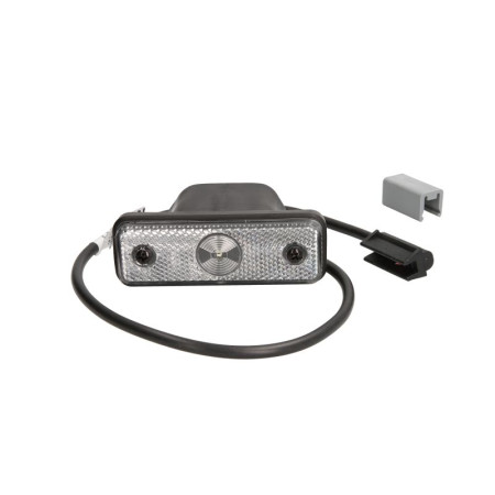 Lampa gabarit Outline marker lights L/R white LED hose length 500 12/24V ASPOCK A31-6614-017